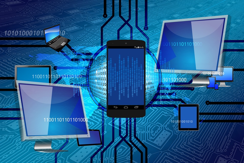 computer and phone